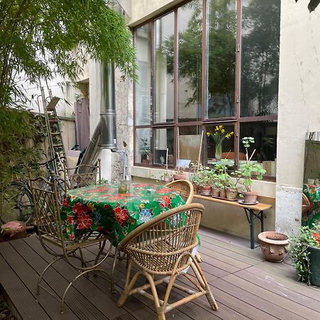 Ferienwohnung Warm And Cosy Loft In Paris With A Private Outdoor Exterior foto